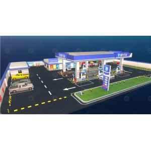 山东省某县油站综合监管项目案例